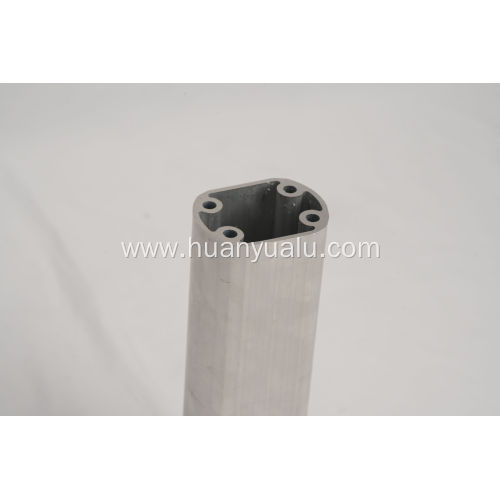 High strength aluminum profiles block ultraviolet radiation